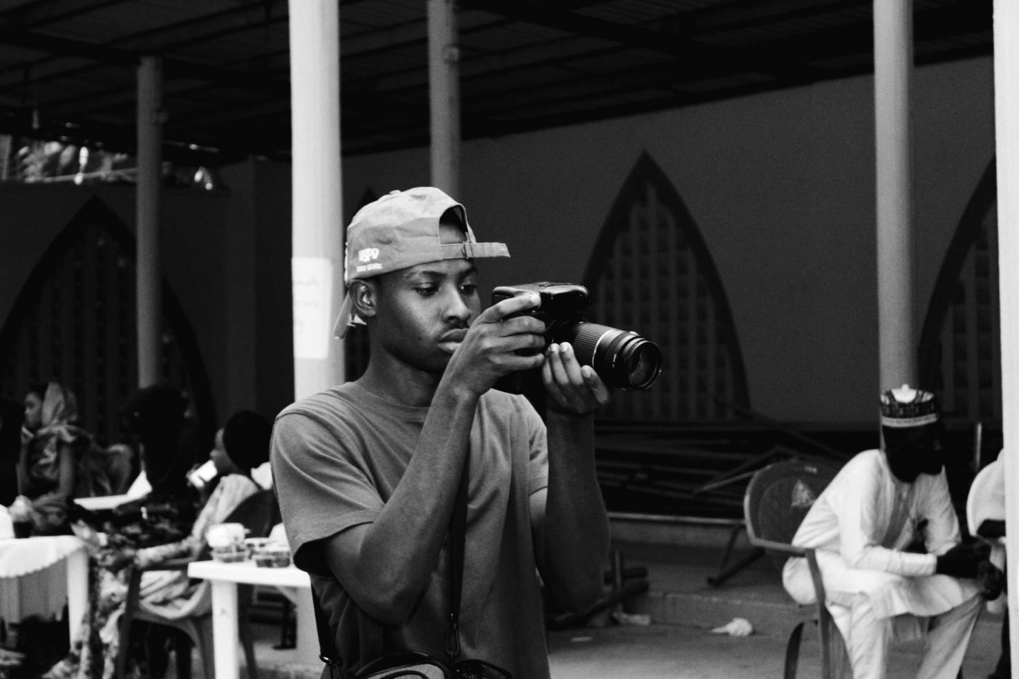 Session de formation pratique en photographie sportive
